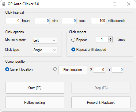 OP Auto Clicker 3.0, 4.0 - Free Download Guide *Version 2023*
