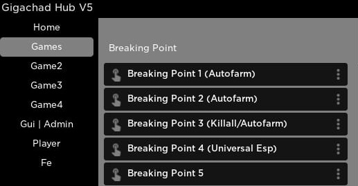 Gigachad hub breaking point script gui pic 1